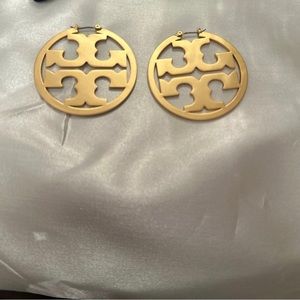 Tory Burch hoop earrings